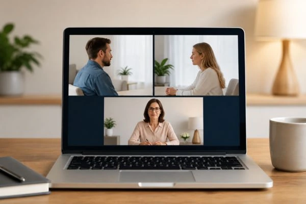 Image of online shuttle mediation Tavistock
