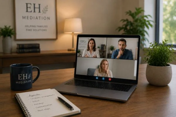 child access mediation Tavistock online meeting.